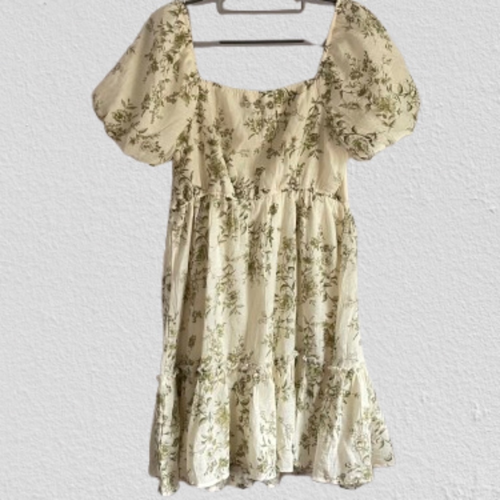 Blu Pepper Floral Mini Dress